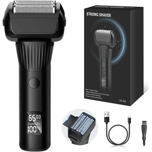 Razor for Men, 2Speed 5Blade Electric Shavers for Men Face Cordless Rechargeable, Mens Foil Shaver Shaving Machine Wet Dry Mens
