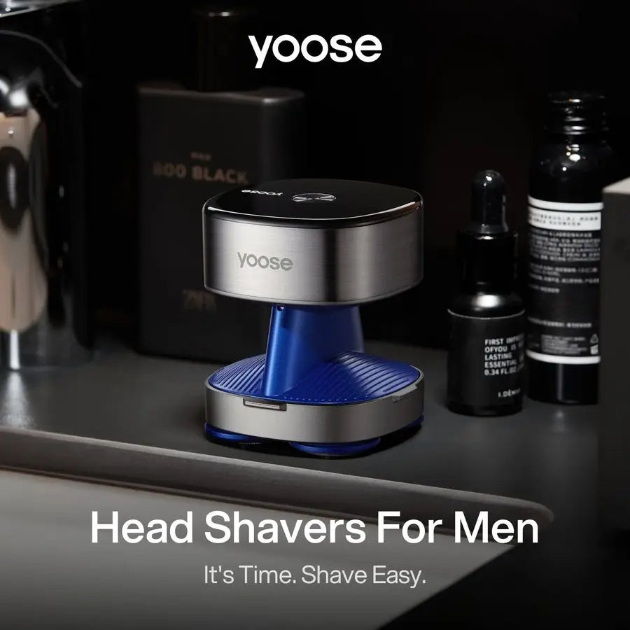 Head Shavers for Bald Men, IPX7 Skin Close Electric Razor for Men Ergonomic Design, USBC, 90Min Usage, 5 Floating Cutting Heads,